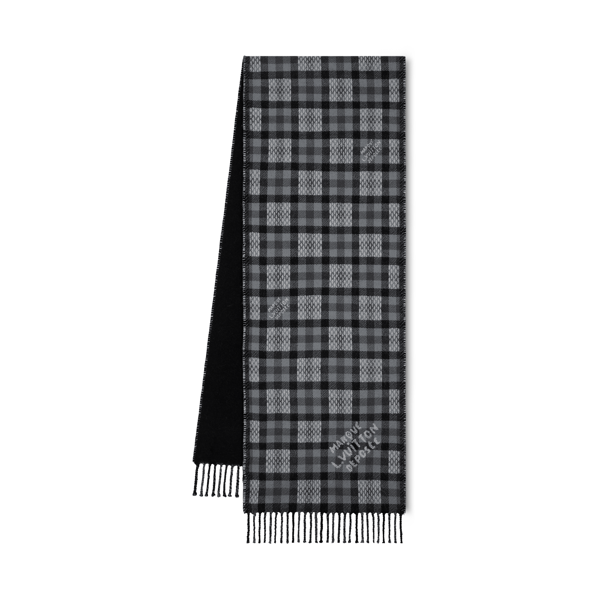 Monogram Check Scarf S00 - Holiday Gifts - Holiday Gifts For Him